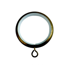 Metal hanging clip shower curtain hook ring